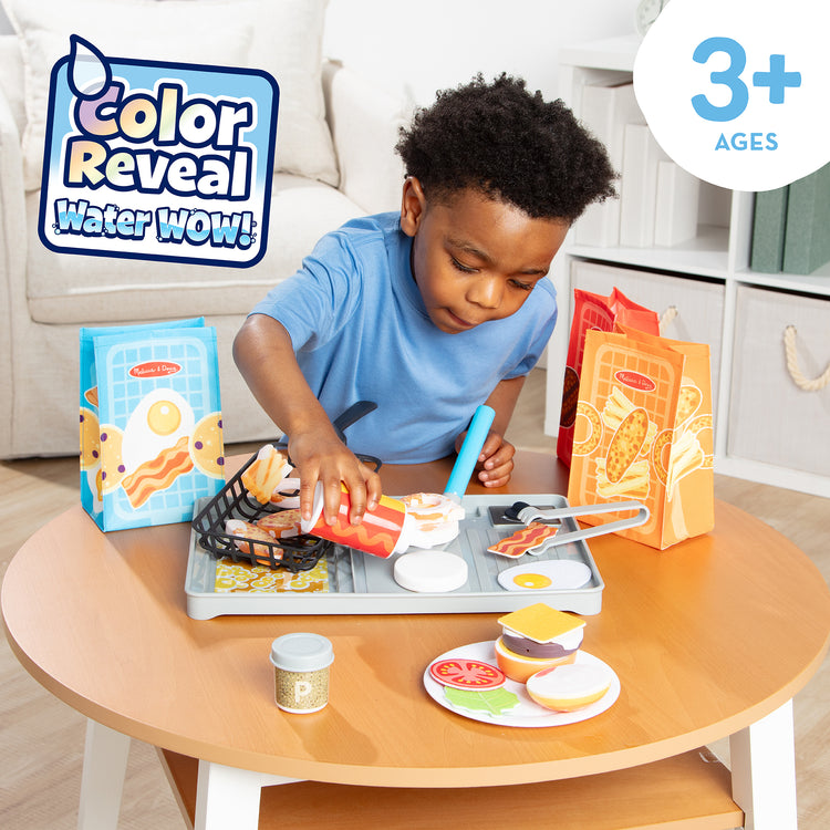 Flip & Fry Grill Play Set with Water WOW! Color Reveal