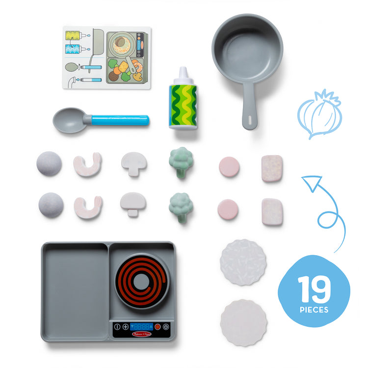 Simmer & Stir Stovetop Play Set with Water WOW! Color Reveal