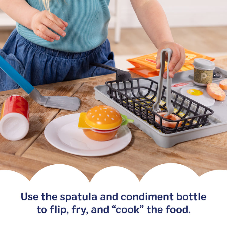 Flip & Fry Grill Play Set with Water WOW! Color Reveal