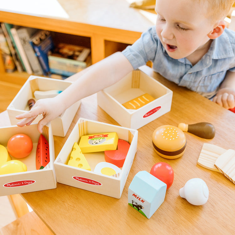 Melissa & Doug Teaching Your Child about Food Groups blog post