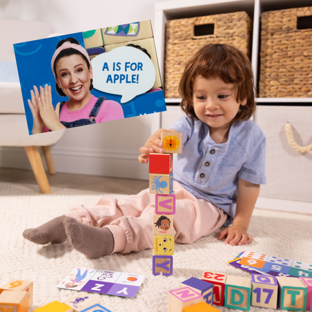 Melissa & Doug Toy Spotlight Ms Rachel Wooden Learning Blocks blog post