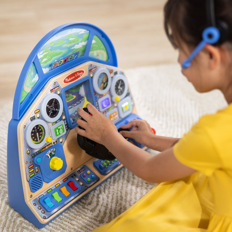 Melissa & Doug Toy Spotlight Jet Pilot Interactive Dashboard blog post