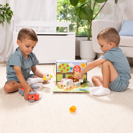Melissa & Doug How to Host a Blockables Building Playdate at Home blog post