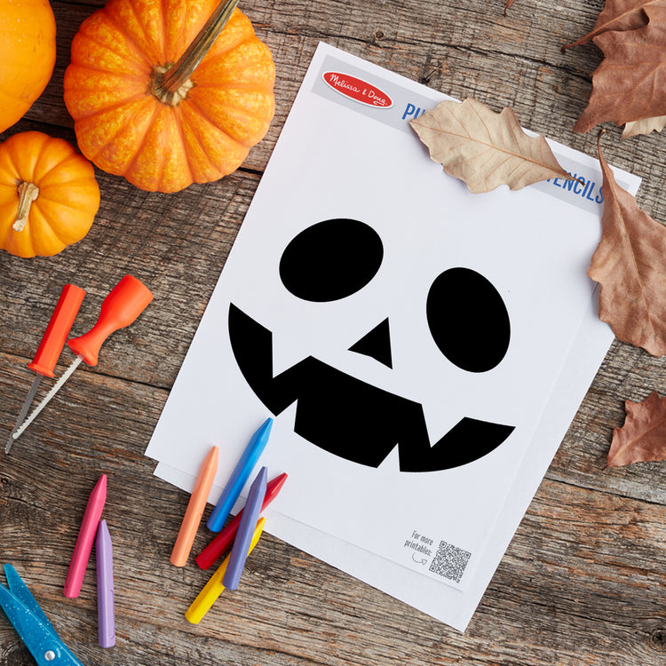 Melissa & Doug 7 Free Halloween Pumpkin Carving Stencils for Kids blog post