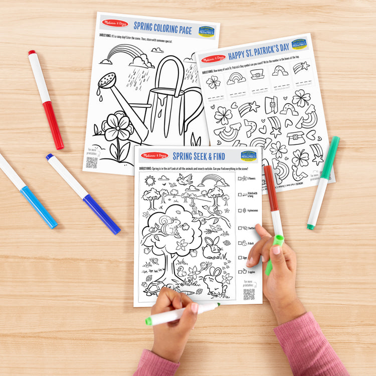 Melissa & Doug March Holidays Printables and Activities for Kids