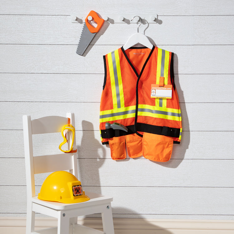 Construction Worker Costume Role Play Set