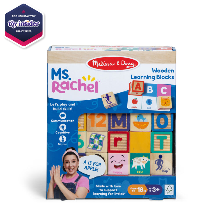 Ms. Rachel™  Wooden Learning Blocks