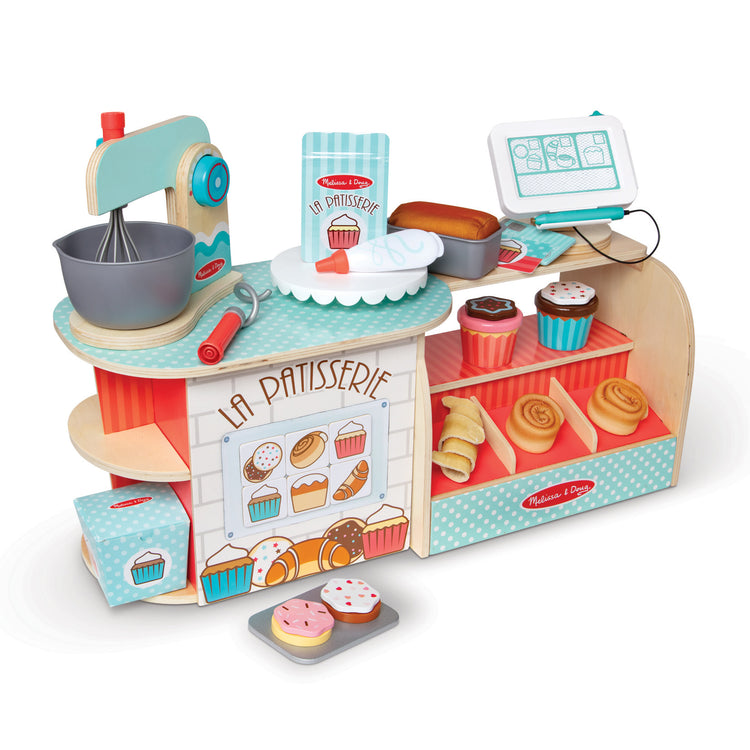  The Melissa & Doug Wooden La Patisserie Bakery (39 Pieces)