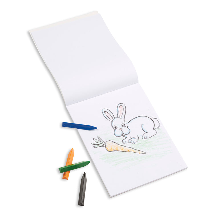 An assembled or decorated The Melissa & Doug Drawing Pad (9 x 12 inches) With 50 Sheets of White Bond Paper