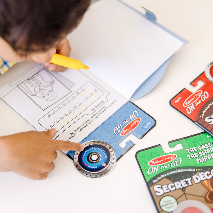 On the Go™ Secret Decoder Activity Books 3-Pack: Slippery Flippers, Runaway Ruby, Game Book