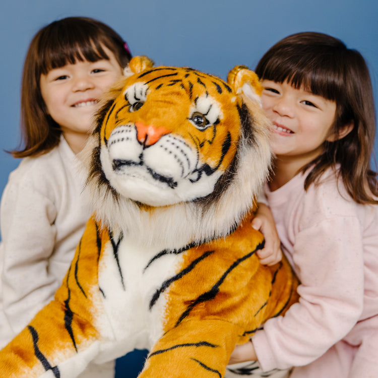 Tiger Lifelike Plush Stuffed Animal