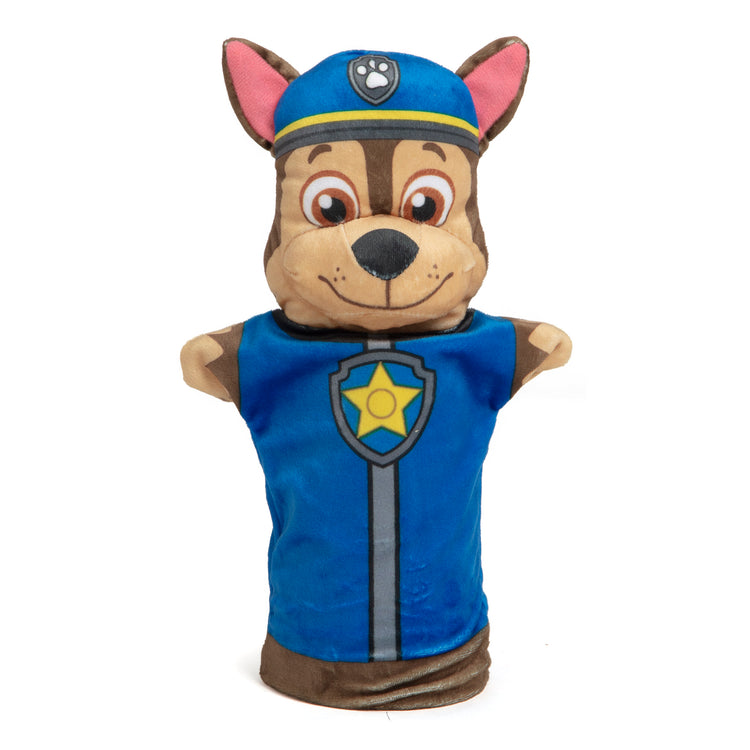 The loose pieces of The Melissa & Doug PAW Patrol Hand Puppets (4 Puppets, 4 Cards)