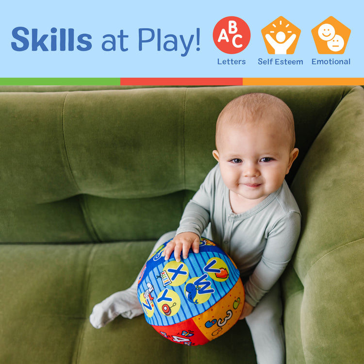  The Melissa & Doug K's Kids 2-in-1 Talking Ball Educational Toy - ABCs and Counting 1-10