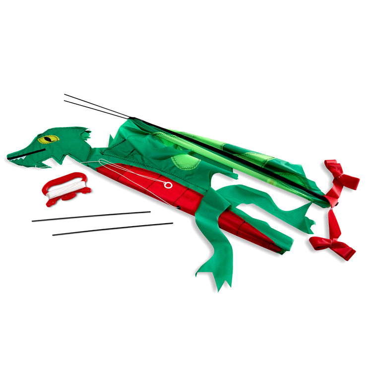  The Melissa & Doug Winged Dragon Shaped Kite (62-Inch Wingspan)