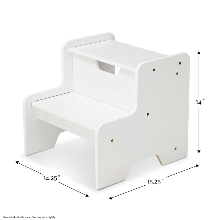  The Melissa & Doug Kids Wooden Step Stool - White