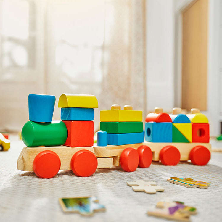 wooden toy train
