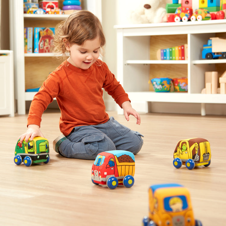 K's Kids Pull-Back Construction Vehicles