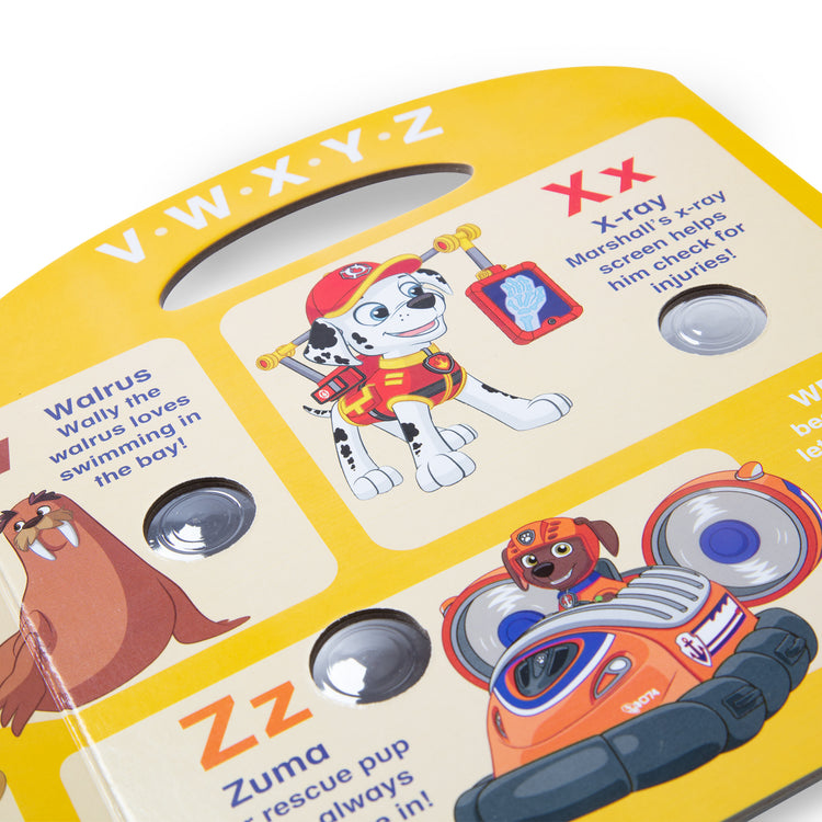  The Melissa & Doug PAW Patrol Children's Book - Poke-A-Dot: Alphabet Adventure