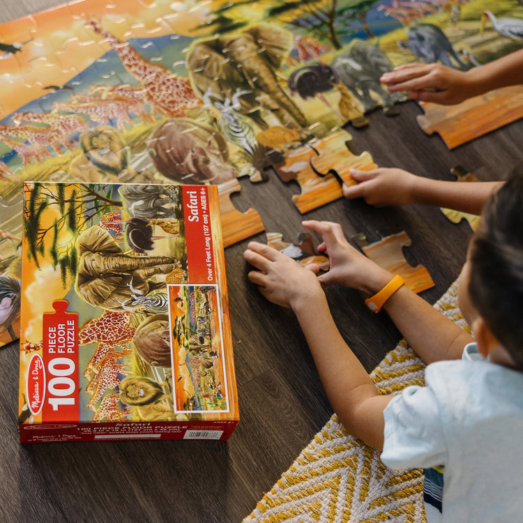 Safari Floor Puzzle - 100 Pieces