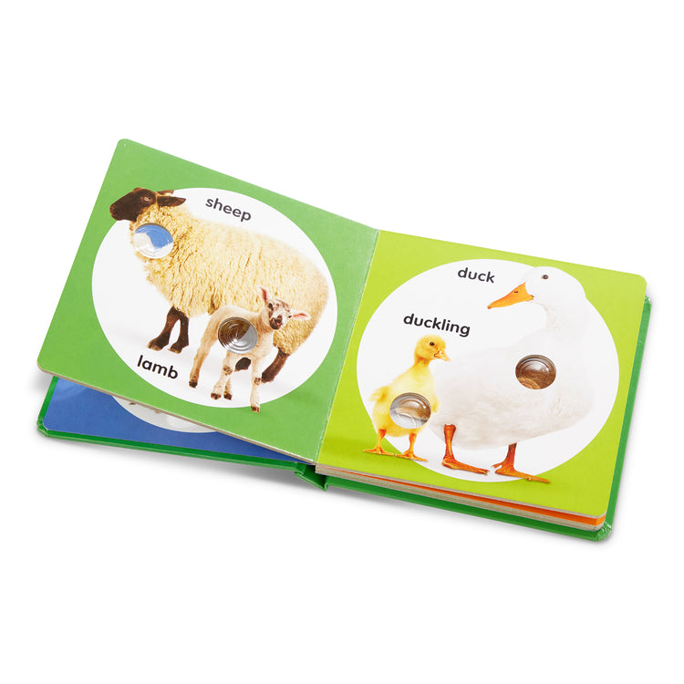 Farm Animal Families Poke-A-Dot Book