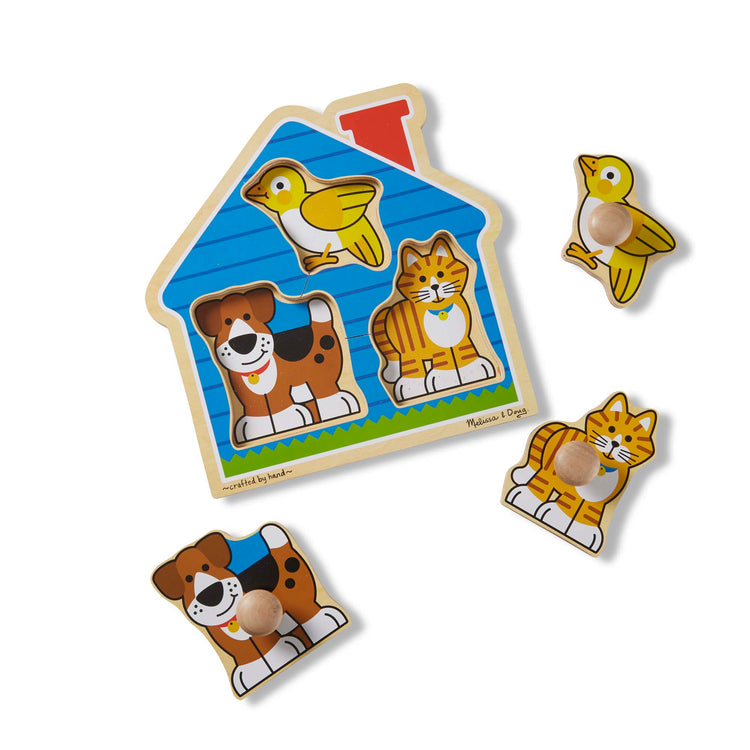 Jumbo Knob Pets Puzzle