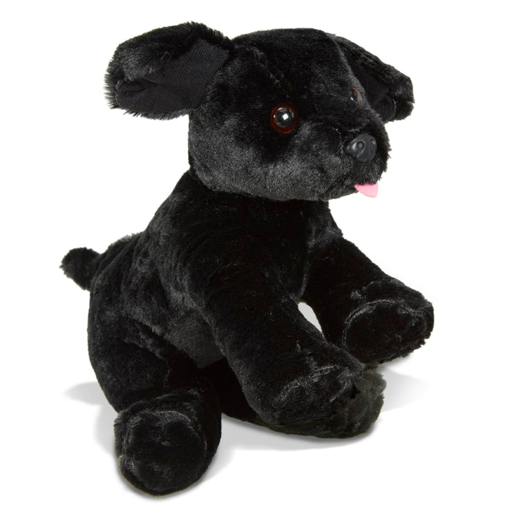 the Melissa & Doug Benson Black Lab - Stuffed Animal Puppy Dog