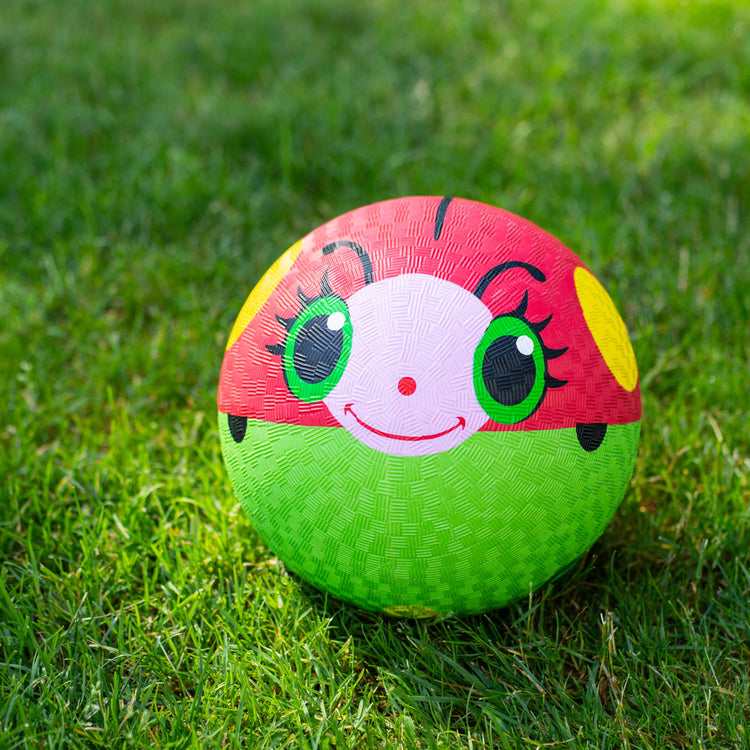 the Melissa & Doug Sunny Patch Bollie Ladybug Classic Rubber Kickball