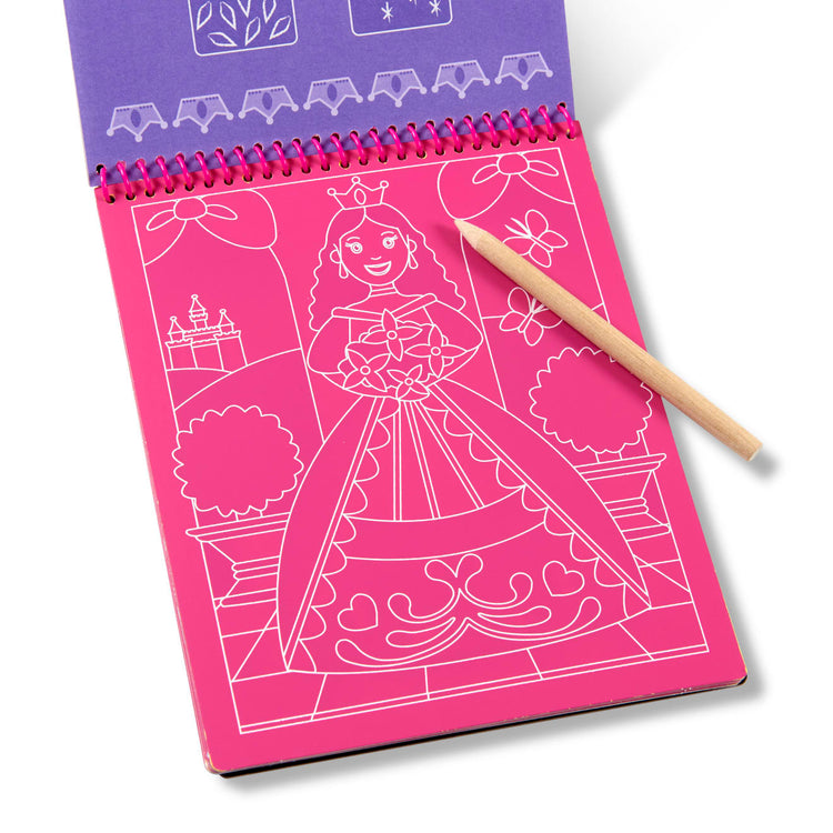 Melissa & Doug On the Go Scratch Art Color-Reveal Activity Pad - Fairy Tales