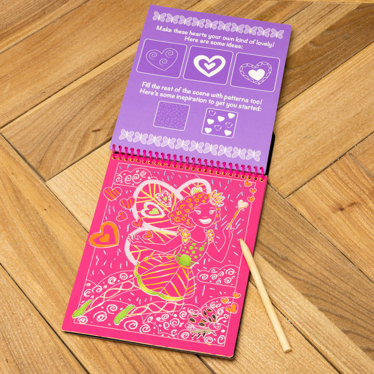 Melissa & Doug On the Go Scratch Art Color-Reveal Activity Pad - Fairy Tales