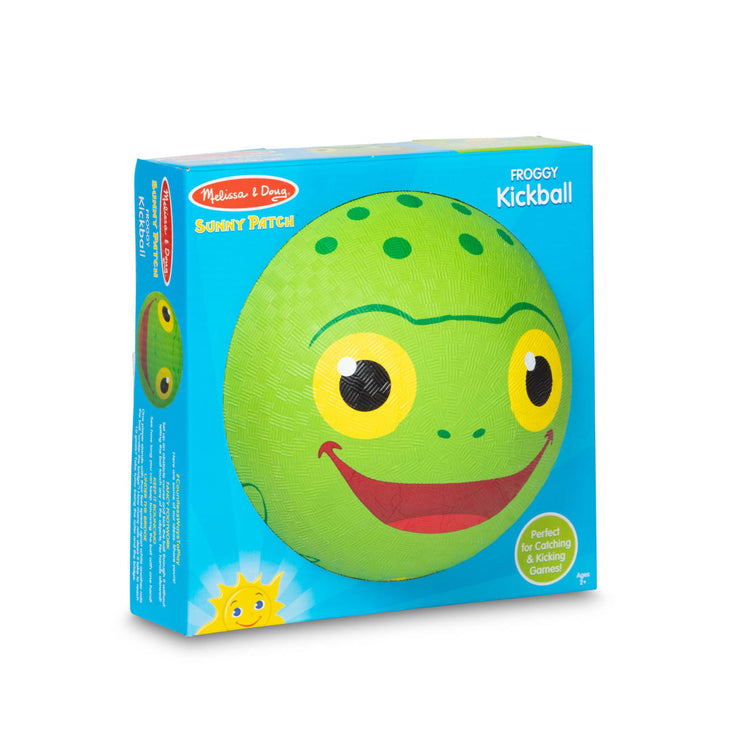 the Melissa & Doug Sunny Patch Froggy Classic Rubber Kickball