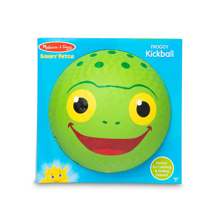 the Melissa & Doug Sunny Patch Froggy Classic Rubber Kickball