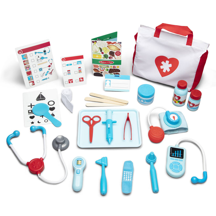 Melissa & Doug Get Well Doctor’s Kit Play Set – 25 Toy Pieces