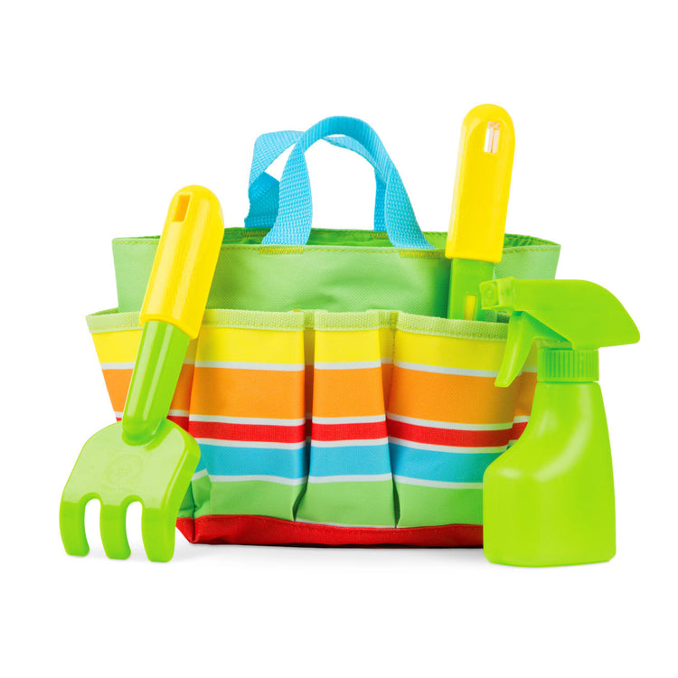 the Melissa & Doug Sunny Patch Giddy Buggy Toy Gardening Tote Set With Tools