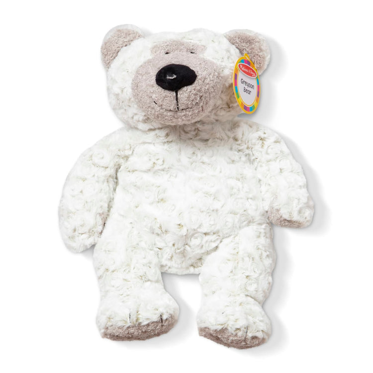 the Melissa & Doug Greyson Bear Stuffed Animal