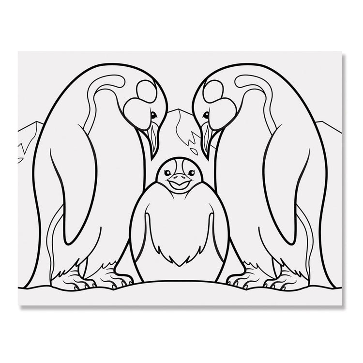 the Melissa & Doug Jumbo Coloring Pad (11 x 14 inches) - Animals, 50 Pictures