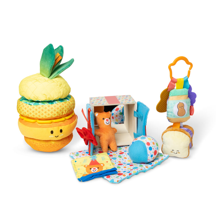 Baby’s First Sensory Toys Gift Bundle