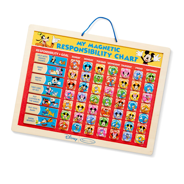 the Melissa & Doug Disney Mickey Mouse Clubhouse My Magnetic Responsibility Chart