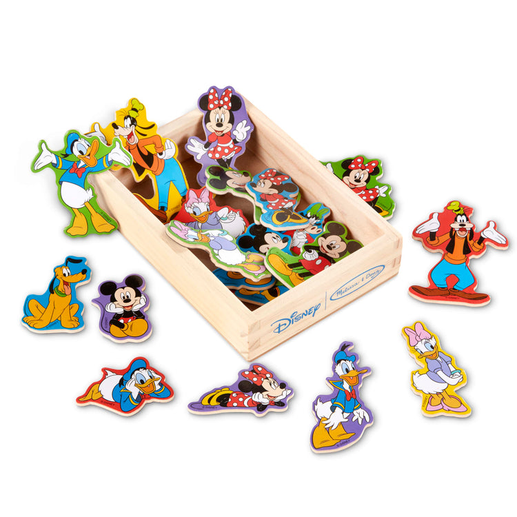 the Melissa & Doug Disney Mickey Mouse Clubhouse Wooden Character Magnets (20 pcs)