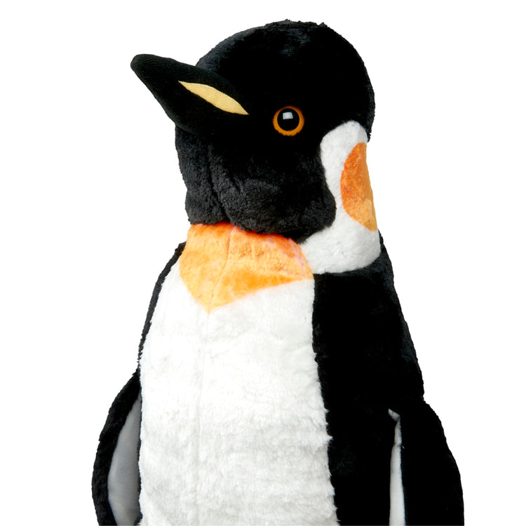 the Melissa & Doug Giant Penguin - Lifelike Stuffed Animal (nearly 2 feet tall)