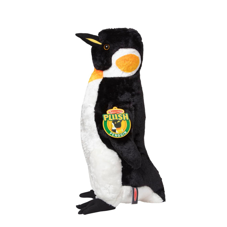 the Melissa & Doug Giant Penguin - Lifelike Stuffed Animal (nearly 2 feet tall)