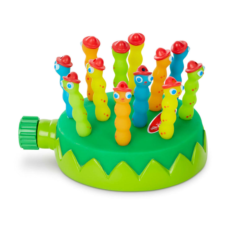 Melissa & Doug Sunny Patch Splash Patrol Outdoor Sprinkler Toy with Hose Attchment