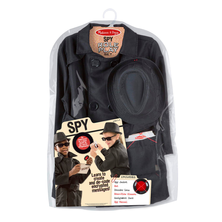 the Melissa & Doug Spy Costume Role Play Set