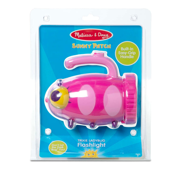 the Melissa & Doug Sunny Patch Trixie Ladybug Flashlight With Easy-Grip Handle