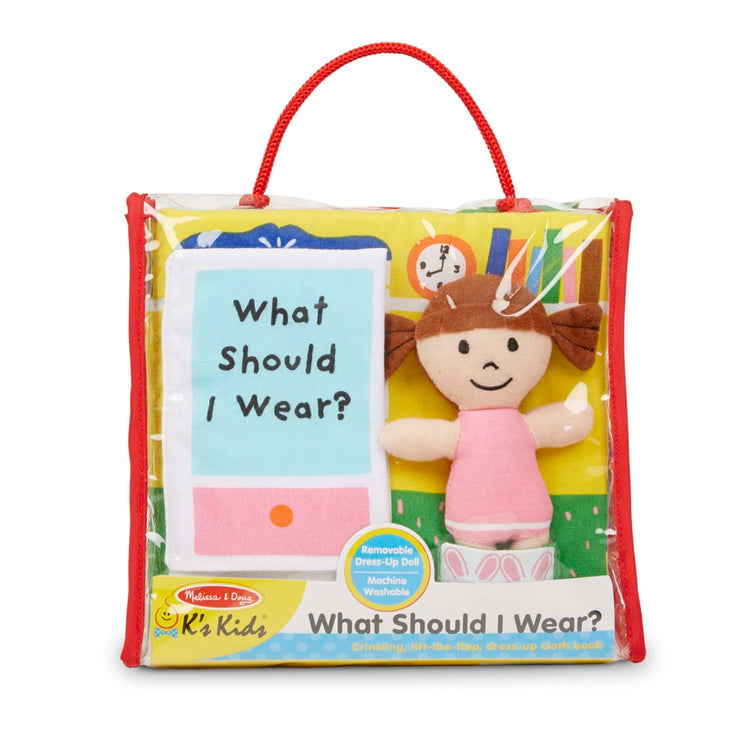 Melissa & Doug Soft Activity Baby Book - What Should I Wear?