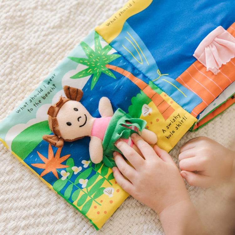 Melissa & Doug Soft Activity Baby Book - What Should I Wear?