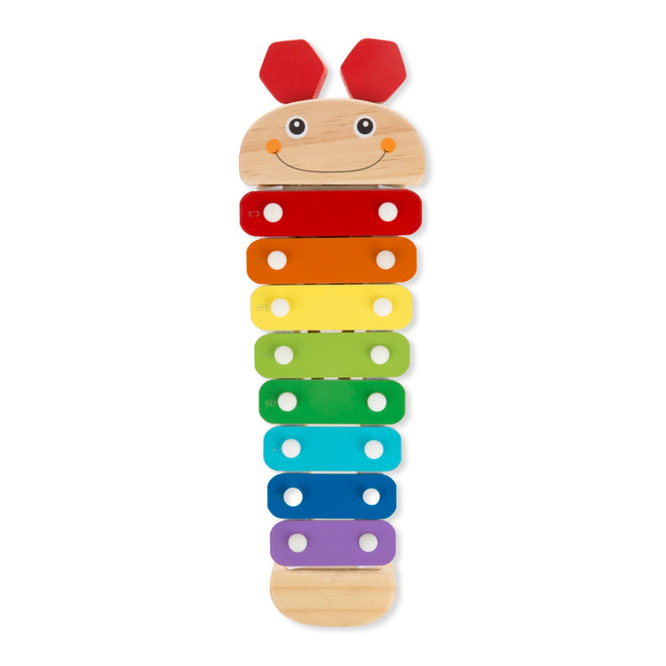 Melissa & Doug Caterpillar Xylophone Musical Toy With Wooden Mallets